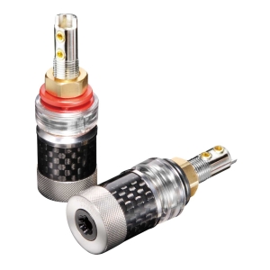 Furutech - FT-816 (R) Polklemmen kurz, Kontakt rhodiniert, Set (2 St.)